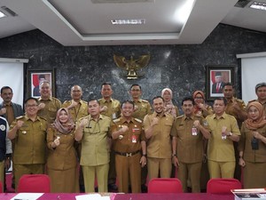 Pj Bupati Sumedang Laporkan Kinerja Triwulan Ke-2 ke Kemendagri