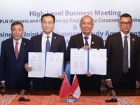 PLN Indonesia Power & China Energy Bakal Kaji Energi Hijau di Sulawesi