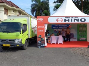 Hino Buka Posko Mudik Lebaran 2024, Ada 18 Lokasi di Jawa dan Sumatera