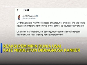 Video: Kate Middleton Didiagnosa Kanker, Begini Reaksi Pemimpin Dunia