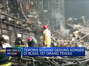 Video: Teroris Serang Gedung Konser Di Rusia, 137 Orang Tewas