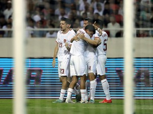 Timnas Indonesia Tahan Imbang Arab Saudi 1-1, Ini Statistik Pertandingannya