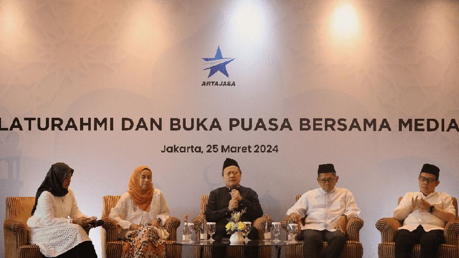 Buka bersama Bersama Media. (Dok. Deni Saputra/Artajasa)