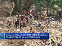 Video: Longsor Cibenda Bandung Barat, 3 Orang Ditemukan, 7 Hilang