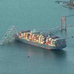Terkuak Fakta Baru Kapal Kargo Tabrak Jembatan Baltimore hingga Ambruk
