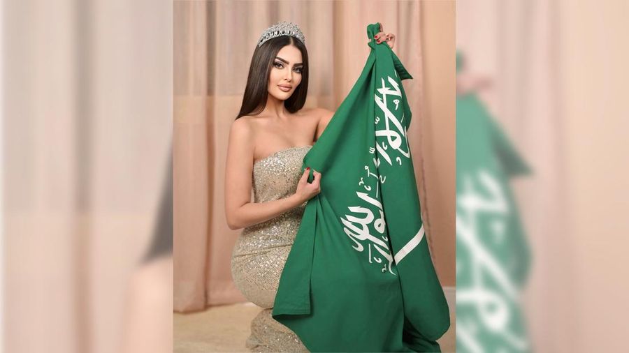 Miss Universe Arab Saudi. (Instagram @rumy_alqahtani)