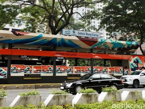 Ini dia 4 Spot Foto Estetik di Halte TransJakarta