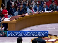 Video: Detik-detik PBB Ketok Resolusi Genjatan Senjata di Gaza
