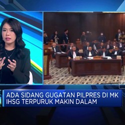 Video: Ada Sidang Gugatan Pilpres di MK, Investor Mulai Was-Was?