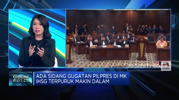 Video: Ada Sidang Gugatan Pilpres di MK, Investor Mulai Was-Was?