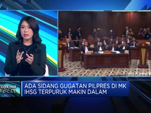 Video: Ada Sidang Gugatan Pilpres di MK, Investor Mulai Was-Was?