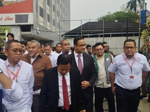 Anies-Cak Imin Tiba di MK, Hadiri Sidang Perdana Sengketa Pilpres