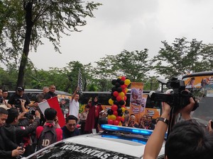 Dasco dan Andre Rosiade Lepas Pulang Basamo 2024 yang Digagas Prabowo