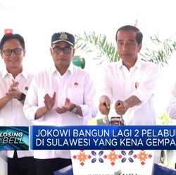 Video: Kena Gempa, Jokowi Bangun Lagi 2 Pelabuhan di Sulawesi