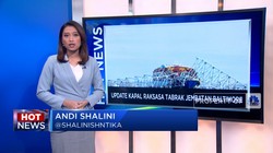 Video: Jembatan Baltimore Ambruk Hingga Mudik Jakarta-Malang Full Tol