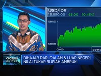 Dihajar Sentimen Dalam & Luar Negeri, Rupiah Nyaris Ke Rp15.900/USD