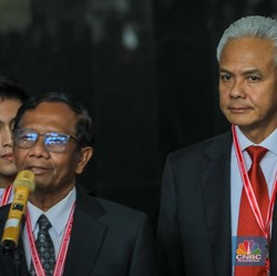 Ganjar Usai Sidang di MK: Kami Ingin Demokrasi Diselamatkan!
