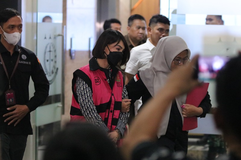 Helena Lim Ditahan Kejagung karena Korupsi Timah. (Dok. Puspenkum Kejaksaan Agung) Helena Lim Ditahan Kejagung karena Korupsi Timah. (Dok. Puspenkum Kejaksaan Agung)