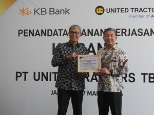 KB Bank Gandeng United Tractors Salurkan Kredit Pembelian Alat Berat