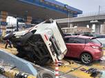 KNKT Dilibatkan Investigasi Kecelakaan Beruntun di Gerbang Tol Halim