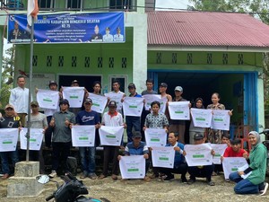 Jelang Lebaran, Warga Air Tenam Terima Rp 144 Juta Hasil Program Baby Tree