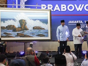 Prabowo Bakal Pajang Lukisan dari SBY di Istana Negara yang Baru