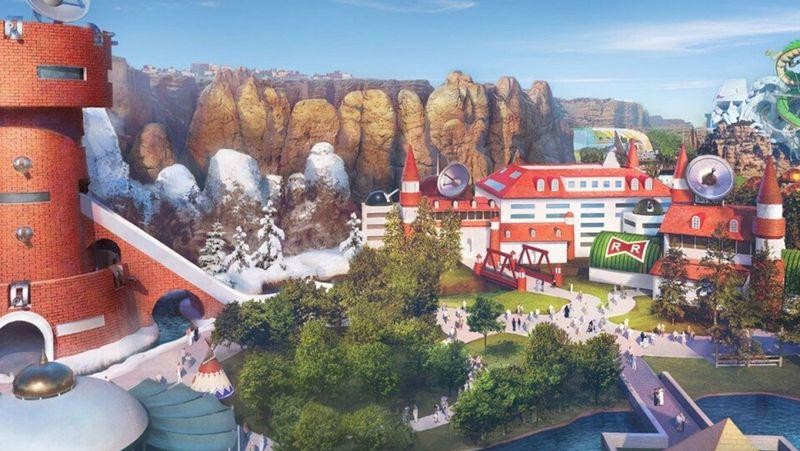 Qiddiya Arab Saudi meluncurkan taman hiburan 'Dragon Ball' pertama di dunia. (Dok. Qiddiya)