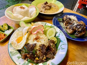Ruangnamu: Nasi Jeruk Paru dan Gultik Tuanruma Enak di Coffeeshop Depok