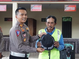 Polres Malang Edukasi Supeltas Sambil Bukber demi Arus Mudik Lancar