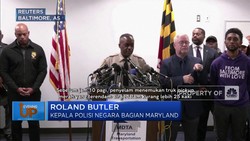 Video: Jembatan Baltimore Runtuh, 2 Korban Tewas Ditemukan