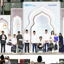 Tebar Berkah Ramadan, Mandiri Group Santuni 57.000 Anak Yatim & Duafa