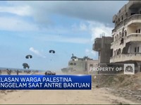 Belasan Warga Palestina Tenggelam Saat Antre Bantuan
