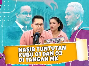 Nasib Tuntutan Kubu 01 dan 03 di Tangan MK