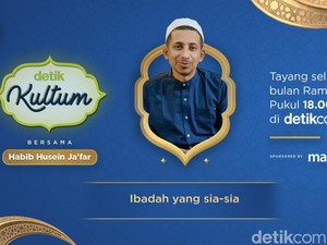 detikKultum Habib Jafar: Inilah Orang Bangkrut yang Ibadahnya Sia-sia