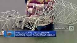 Video : Jembatan Baltimore Runtuh, Investigasi Butuh Waktu 24 Bulan