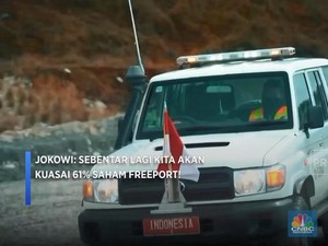 Video: Jokowi: Sebentar Lagi Kita Akan Kuasai 61% Saham Freeport!