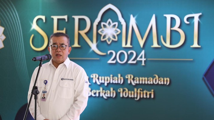Kepala Departemen Pengelolaan Uang Bank Indonesia Marlison Hakim. (CNBC Indonesia/Tri Susilo)