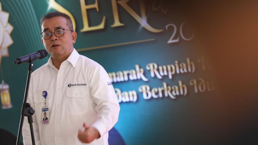 Kepala Departemen Pengelolaan Uang Bank Indonesia Marlison Hakim. (CNBC Indonesia/Tri Susilo)