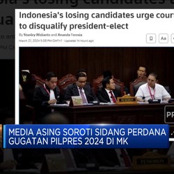 Media Asing Soroti Sidang Perdana Gugatan Pilpres 2024 Di MK