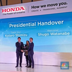 RI Digempur Mobil Listrik China, Bos Honda Buka Suara
