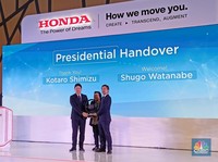 RI Digempur Mobil Listrik China, Bos Honda Buka Suara