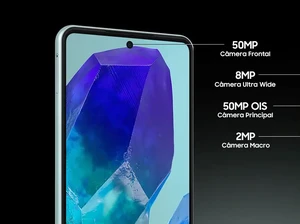 Fitur-fitur di Samsung Galaxy M55