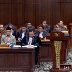Hari Kedua Sidang Sengketa Pilpres, KPU Hingga Bawaslu Beri Keterangan