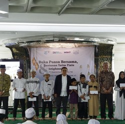 Waskita Ajak Pegawai Gelar Doa Bersama dan Santunan Yatim Piatu