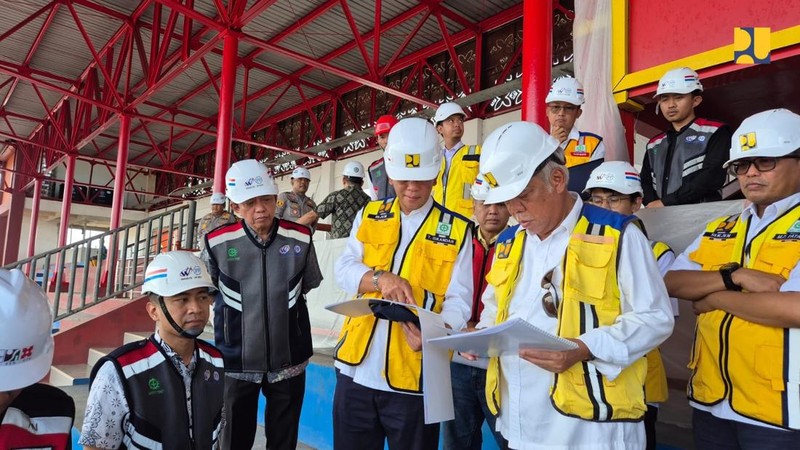 Jokowi Renovasi 3 Stadion Bola Rp 266 Miliar. (Dok. PUPR)