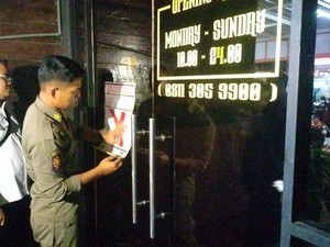 Lagi, 2 Kelab Malam Surabaya Jajakan Minuman Alkohol Saat Ramadan Disegel