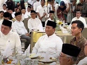 Airlangga Bersyukur Prabowo-Gibran Hadiri Bukber Partai Golkar