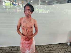 Tantangan Ridwan Perankan Yesus Kristus Saat Jumat Agung di Katedral Jakarta