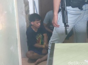 Tampang Lesu Suami Pembunuh Istri di Bogor Usai Ditangkap Polisi