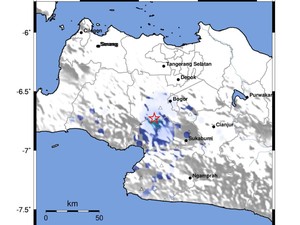 BMKG: Gempa M 3 Bogor Akibat Aktivitas Sesar Aktif Setempat